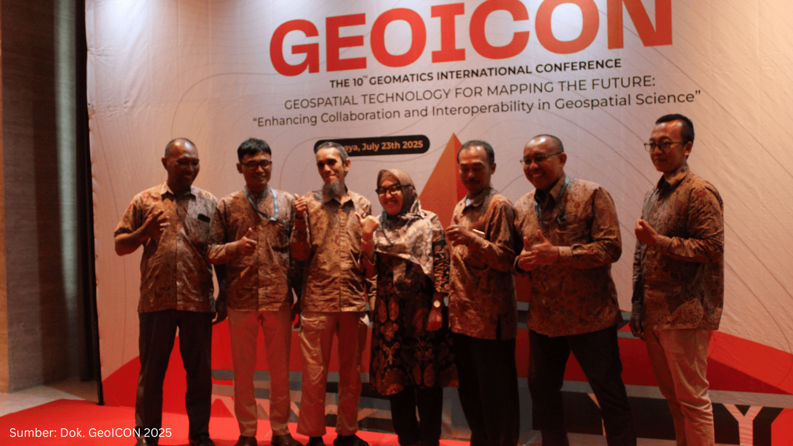 ITS Dorong Interoperabilitas dan Kolaborasi Geospasial Lewat Gelaran GeoICON 2025